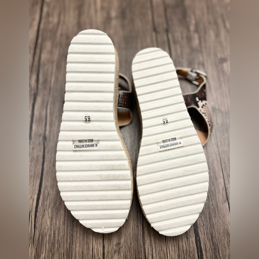 Dolce Vita Sandals in a Snakeskin Print - Picture 5 of 5